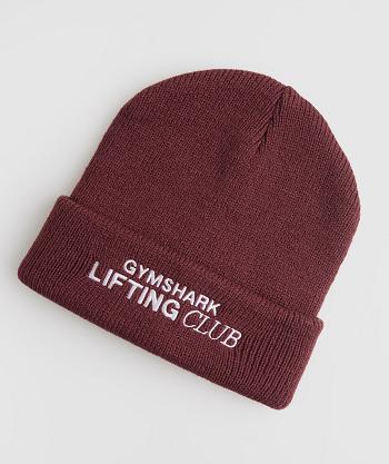 Accessories Klobouky Gymshark Social Club Beanie Růžové Hnědé | CZ 2085LIS